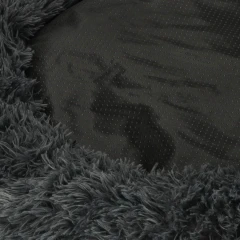 Pelíšek Hnízdečko kulatý šedý M PPBH2077