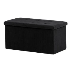 Skládací taburet TAB-472 BK6, černá