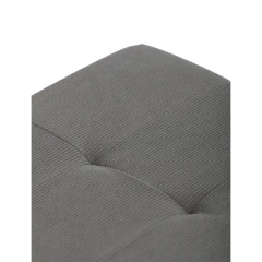 Taburet s úložným prostorem, šedá manšestrová látka TAB-472 GREY6