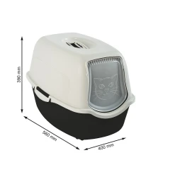 ECO BAILEY toaleta pro kočky - černá