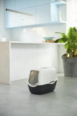 ECO BAILEY toaleta pro kočky - černá