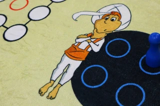 Ayyildiz aladinovo Člověče nezlob se + figurky a kostka, kusový koberec
