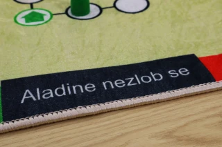 Ayyildiz aladinovo Člověče nezlob se + figurky a kostka, kusový koberec