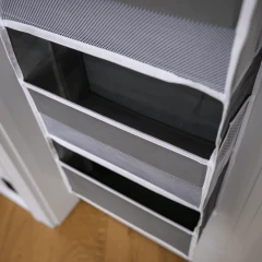 Závěsný organizér na dveře MADON, šedá č.4