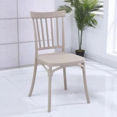 Stohovatelná židle, šedohnědá Taupe, SAZEN