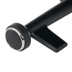 Kancelářské křeslo, šedá ekokůže, houpací mechanismus s aretací ve 4 polohách, kovový kříž, kolečka pro tvrdé povrchy KA-T8426 GREY