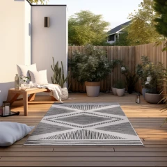 ELLE Decoration kusový koberec Gemini 106014 Black z kolekce Elle – na ven i na doma