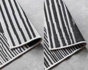 ELLE Decoration kusový koberec Gemini 106014 Black z kolekce Elle – na ven i na doma