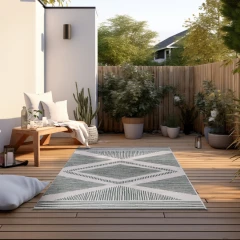 ELLE Decoration kusový koberec Gemini 106015 Green z kolekce Elle – na ven i na doma