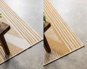 ELLE Decoration kusový koberec Gemini 106017 Ochre z kolekce Elle – na ven i na doma