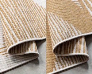 ELLE Decoration kusový koberec Gemini 106017 Ochre z kolekce Elle – na ven i na doma