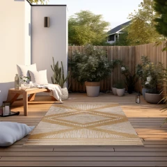 ELLE Decoration kusový koberec Gemini 106017 Ochre z kolekce Elle – na ven i na doma