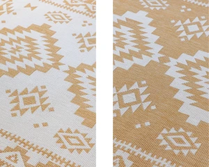 ELLE Decoration kusový koberec Gemini 106022 Ochre z kolekce Elle – na ven i na doma