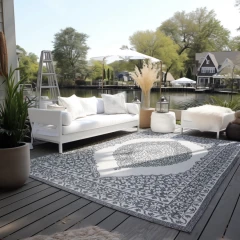 ELLE Decoration kusový koberec Gemini 106023 Silver z kolekce Elle – na ven i na doma