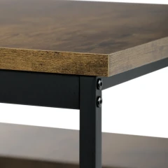 Jídelní set 1+2, rozměr stolu 110x60x75, rozměr lavice 98x30x47, MDF, barva staré dřevo AUT-G1175 OLW