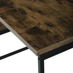 Jídelní set 1+2, rozměr stolu 110x60x75, rozměr lavice 98x30x47, MDF, barva staré dřevo AUT-G1175 OLW