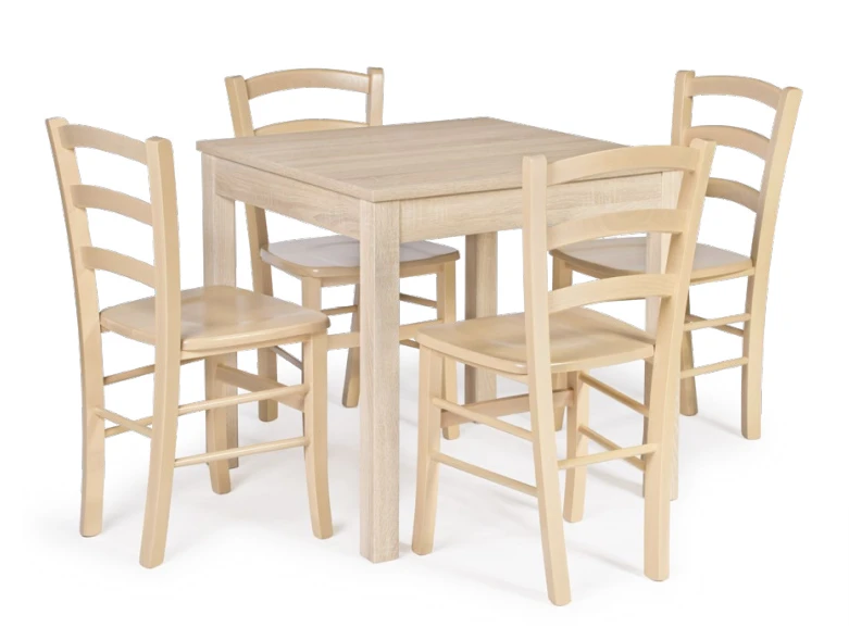 Jídelní set - stůl ST 43M + židle Venezia