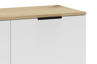 Botní s dvířky CLIF ST-100, dub artisan/bílá č.2
