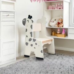 Montessori schůdky/židle, motiv žirafa, ZAFRA