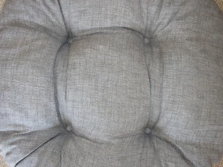 Ratanové křeslo Bahama, medové šedý melír č.2
