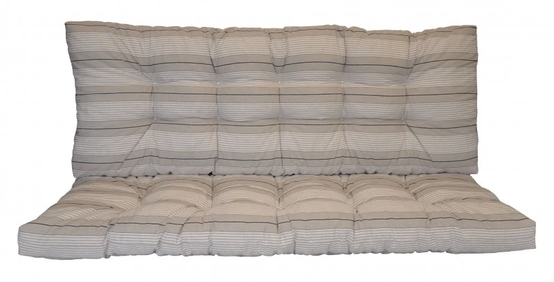Polstr na zahradní houpačku 120 cm - antik pruh