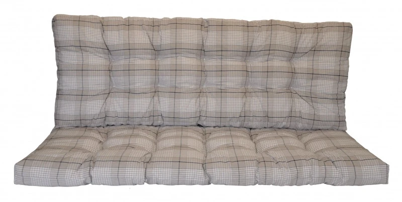 Polstr na zahradní houpačku 120 cm - antik kostka
