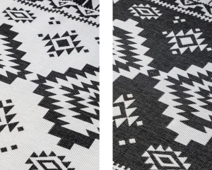 ELLE Decoration kusový koberec Gemini 106019 Black z kolekce Elle – na ven i na doma