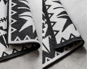 ELLE Decoration kusový koberec Gemini 106019 Black z kolekce Elle – na ven i na doma