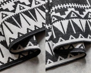 ELLE Decoration kusový koberec Gemini 106019 Black z kolekce Elle – na ven i na doma