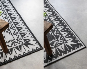 ELLE Decoration kusový koberec Gemini 106019 Black z kolekce Elle – na ven i na doma