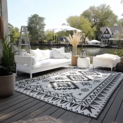 ELLE Decoration kusový koberec Gemini 106019 Black z kolekce Elle – na ven i na doma