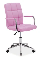 Kancelářská židle Q022 - růžová