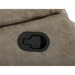 TV a relaxační křeslo s manuálním ovládáním, potah lanýžová látka v dekoru vintage TV-4092 LAN3 TV a relaxační křeslo s manuálním ovládáním, potah lanýžová látka v dekoru vintage TV-4092 LAN3