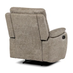 TV a relaxační křeslo s manuálním ovládáním, potah lanýžová látka v dekoru vintage TV-4092 LAN3 TV a relaxační křeslo s manuálním ovládáním, potah lanýžová látka v dekoru vintage TV-4092 LAN3