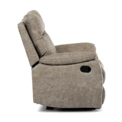 TV a relaxační křeslo s manuálním ovládáním, potah lanýžová látka v dekoru vintage TV-4092 LAN3 TV a relaxační křeslo s manuálním ovládáním, potah lanýžová látka v dekoru vintage TV-4092 LAN3