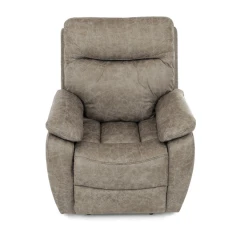 TV a relaxační křeslo s manuálním ovládáním, potah lanýžová látka v dekoru vintage TV-4092 LAN3 TV a relaxační křeslo s manuálním ovládáním, potah lanýžová látka v dekoru vintage TV-4092 LAN3