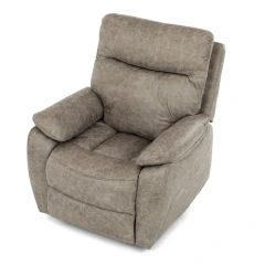 TV a relaxační křeslo s manuálním ovládáním, potah lanýžová látka v dekoru vintage TV-4092 LAN3 TV a relaxační křeslo s manuálním ovládáním, potah lanýžová látka v dekoru vintage TV-4092 LAN3