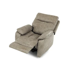 TV a relaxační křeslo s manuálním ovládáním, potah lanýžová látka v dekoru vintage TV-4092 LAN3 TV a relaxační křeslo s manuálním ovládáním, potah lanýžová látka v dekoru vintage TV-4092 LAN3