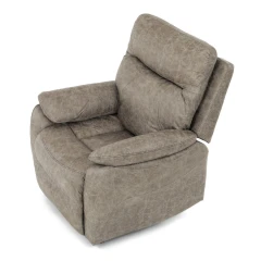 TV a relaxační křeslo s manuálním ovládáním, potah lanýžová látka v dekoru vintage TV-4092 LAN3 TV a relaxační křeslo s manuálním ovládáním, potah lanýžová látka v dekoru vintage TV-4092 LAN3