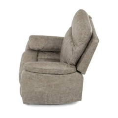 TV a relaxační křeslo s manuálním ovládáním, potah lanýžová látka v dekoru vintage TV-4092 LAN3 TV a relaxační křeslo s manuálním ovládáním, potah lanýžová látka v dekoru vintage TV-4092 LAN3