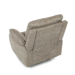 TV a relaxační křeslo s manuálním ovládáním, potah lanýžová látka v dekoru vintage TV-4092 LAN3 TV a relaxační křeslo s manuálním ovládáním, potah lanýžová látka v dekoru vintage TV-4092 LAN3