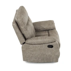 TV a relaxační křeslo s manuálním ovládáním, potah lanýžová látka v dekoru vintage TV-4092 LAN3 TV a relaxační křeslo s manuálním ovládáním, potah lanýžová látka v dekoru vintage TV-4092 LAN3