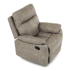 TV a relaxační křeslo s manuálním ovládáním, potah lanýžová látka v dekoru vintage TV-4092 LAN3 TV a relaxační křeslo s manuálním ovládáním, potah lanýžová látka v dekoru vintage TV-4092 LAN3