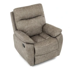 TV a relaxační křeslo s manuálním ovládáním, potah lanýžová látka v dekoru vintage TV-4092 LAN3 TV a relaxační křeslo s manuálním ovládáním, potah lanýžová látka v dekoru vintage TV-4092 LAN3