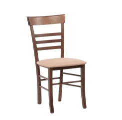 Jídelní židle Siena, hnědá - II.jakost POSLEDNÍ KUS