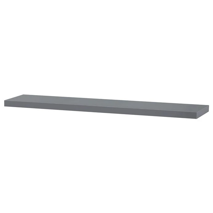 Nástěnná polička 120cm P-002 GREY - II.jakost