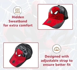 Dětská kšiltovka Spiderman M, KCSN2137