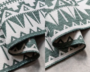 ELLE Decoration kusový koberec Gemini 106020 Green z kolekce Elle – na ven i na doma