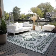ELLE Decoration kusový koberec Gemini 106020 Green z kolekce Elle – na ven i na doma