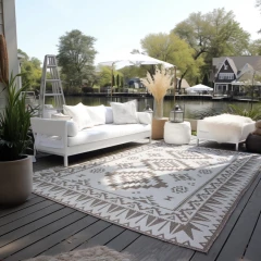 ELLE Decoration kusový koberec Gemini 106021 Linen z kolekce Elle – na ven i na doma